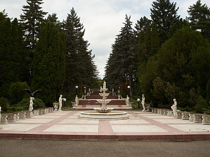 Санаторий «Центр-Союз» г. Ессентуки. Территория